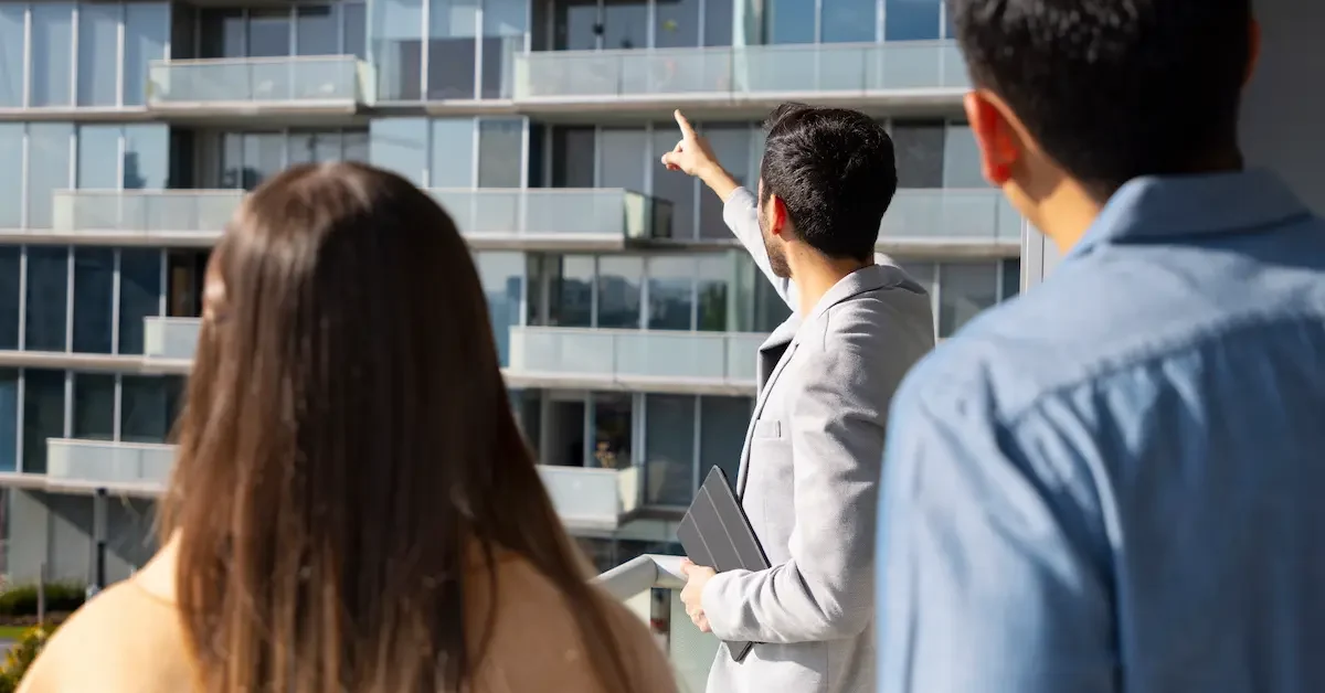 apresentando um lançamento imobiliário