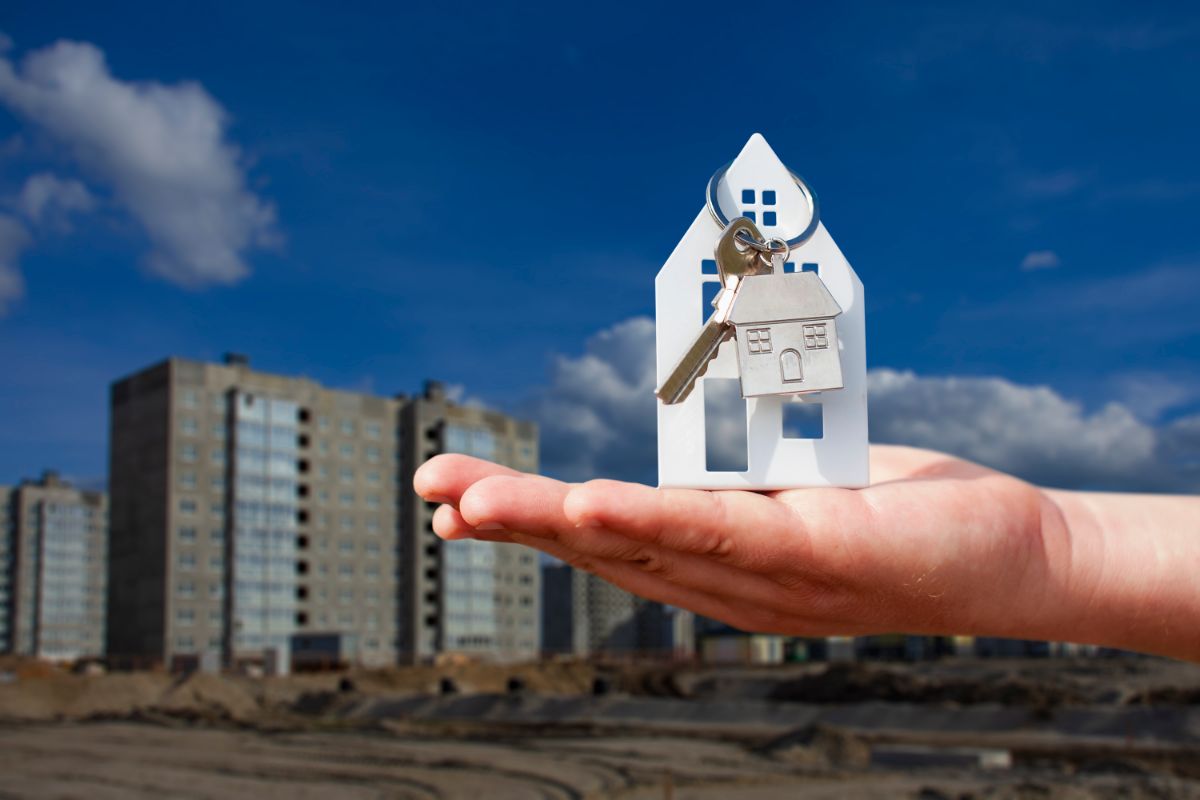 imagem conceito do mercado de lançamentos imobiliários